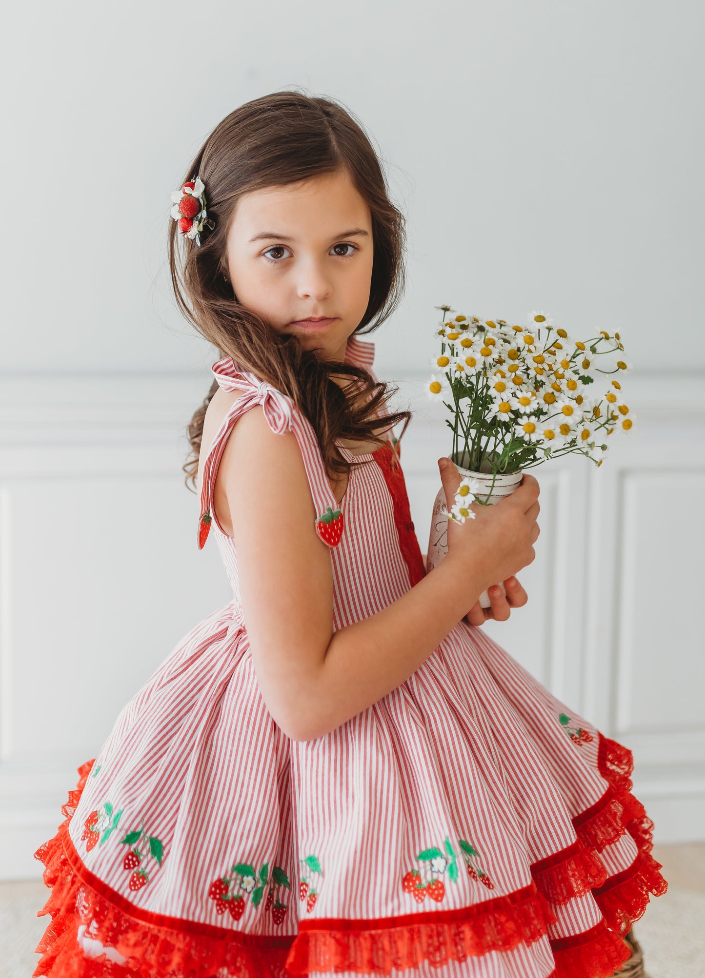 Sunkissed Strawberry Pettiskirt Dress - PREORDER