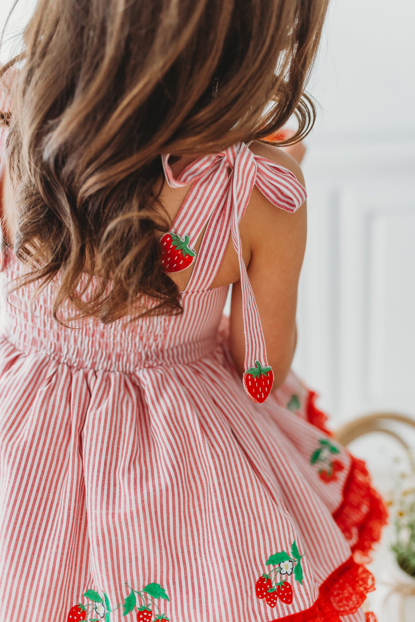 Sunkissed Strawberry Pettiskirt Dress - PREORDER