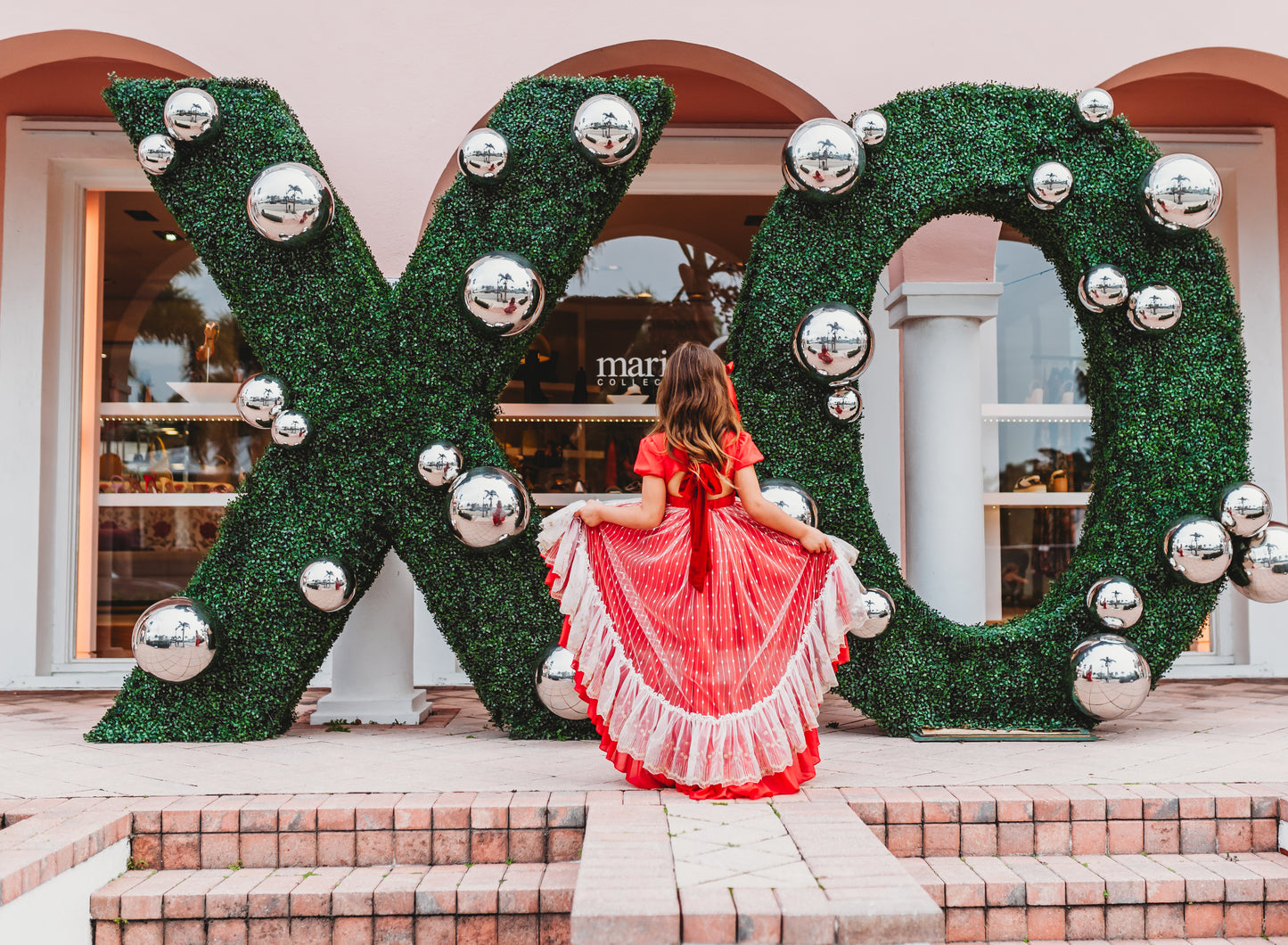Madeline's Enchanted Ruby Holiday dress - READY TO SHIP