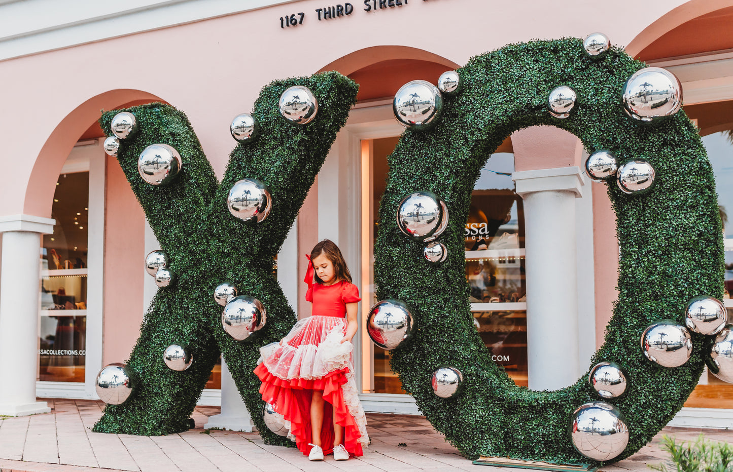 Madeline's Enchanted Ruby Holiday dress - READY TO SHIP