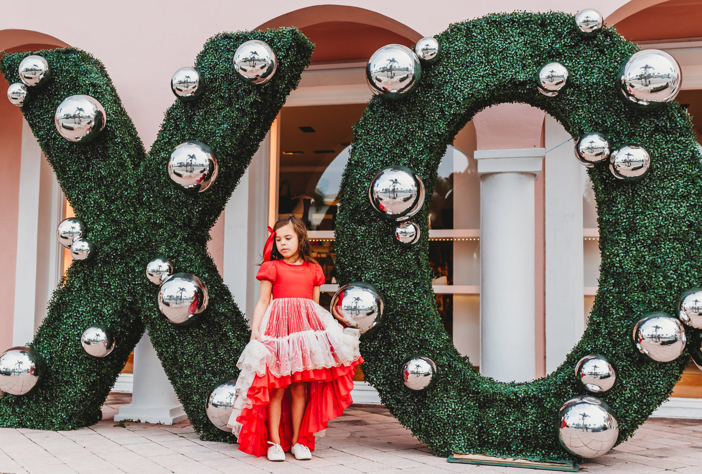 Madeline's Enchanted Ruby Holiday dress - READY TO SHIP