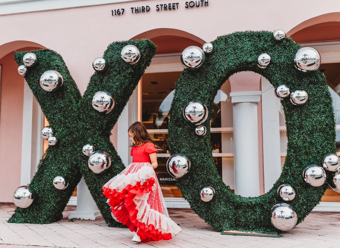 Madeline's Enchanted Ruby Holiday dress - READY TO SHIP