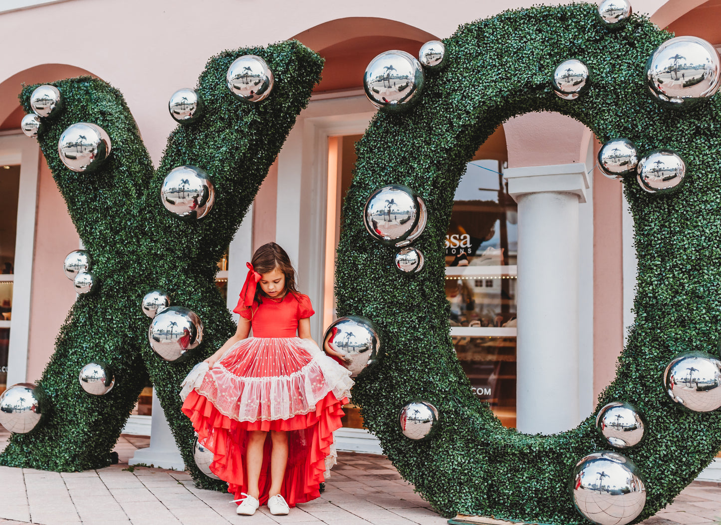 Madeline's Enchanted Ruby Holiday dress - READY TO SHIP