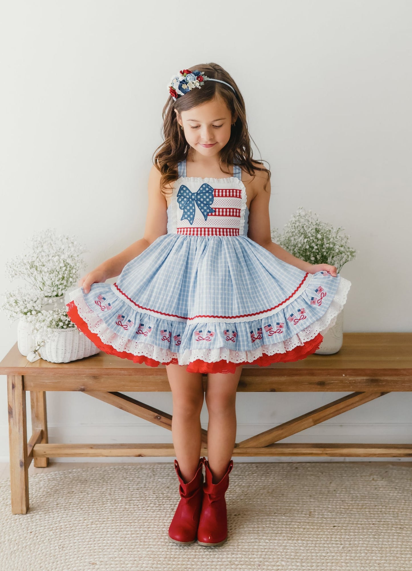 Star Spangled Sweetheart Dress - PREORDER