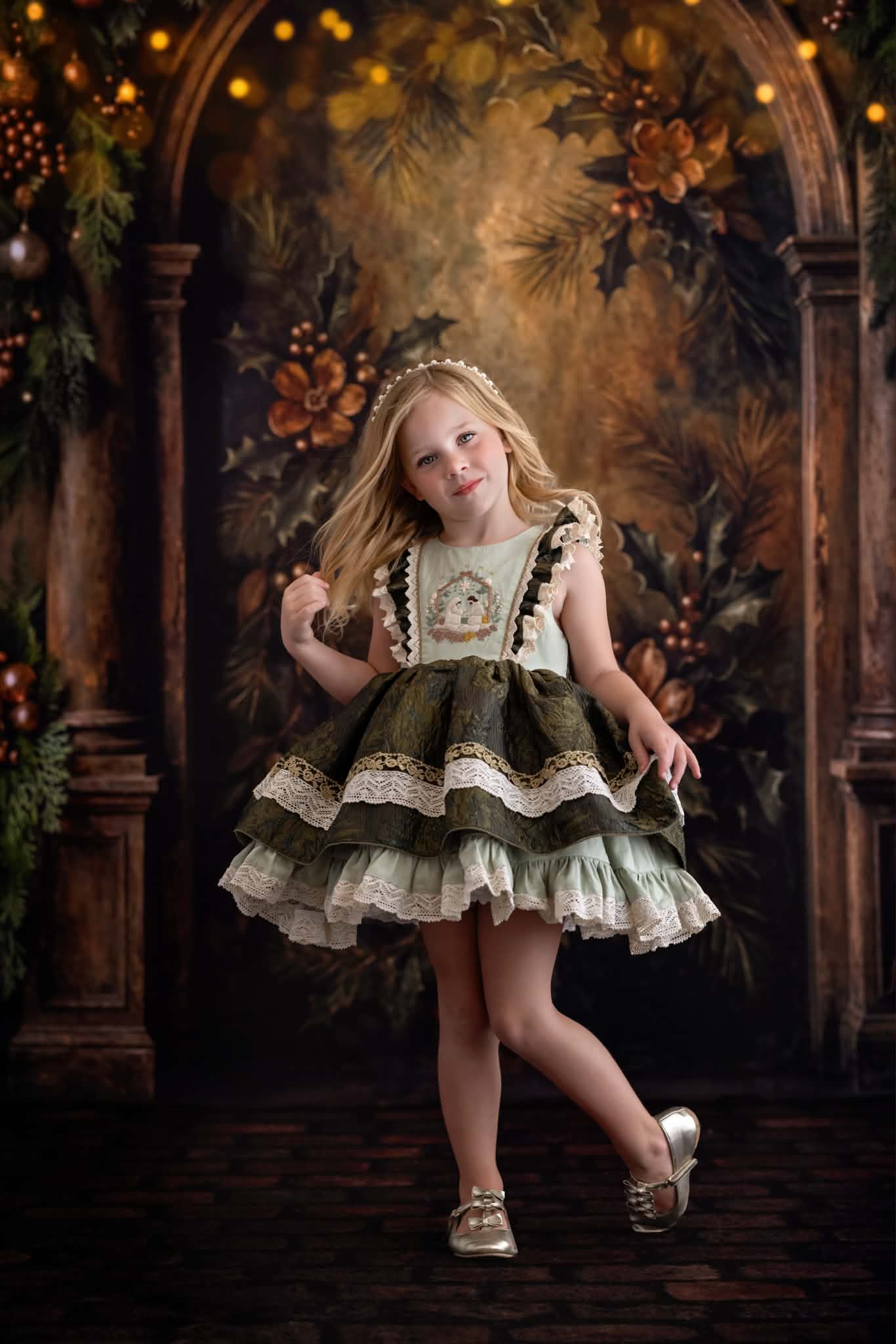 The King Has Come Pettiskirt Dress - PREORDER