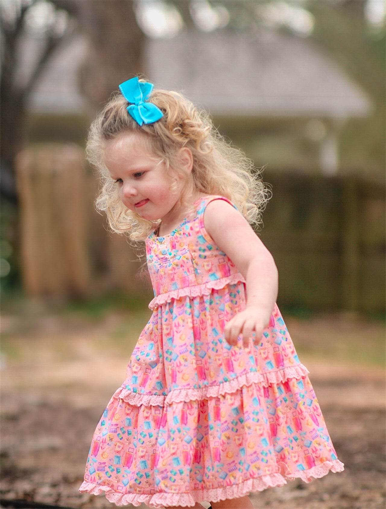 Passport to Play Cotton Knit Dress - PREORDER