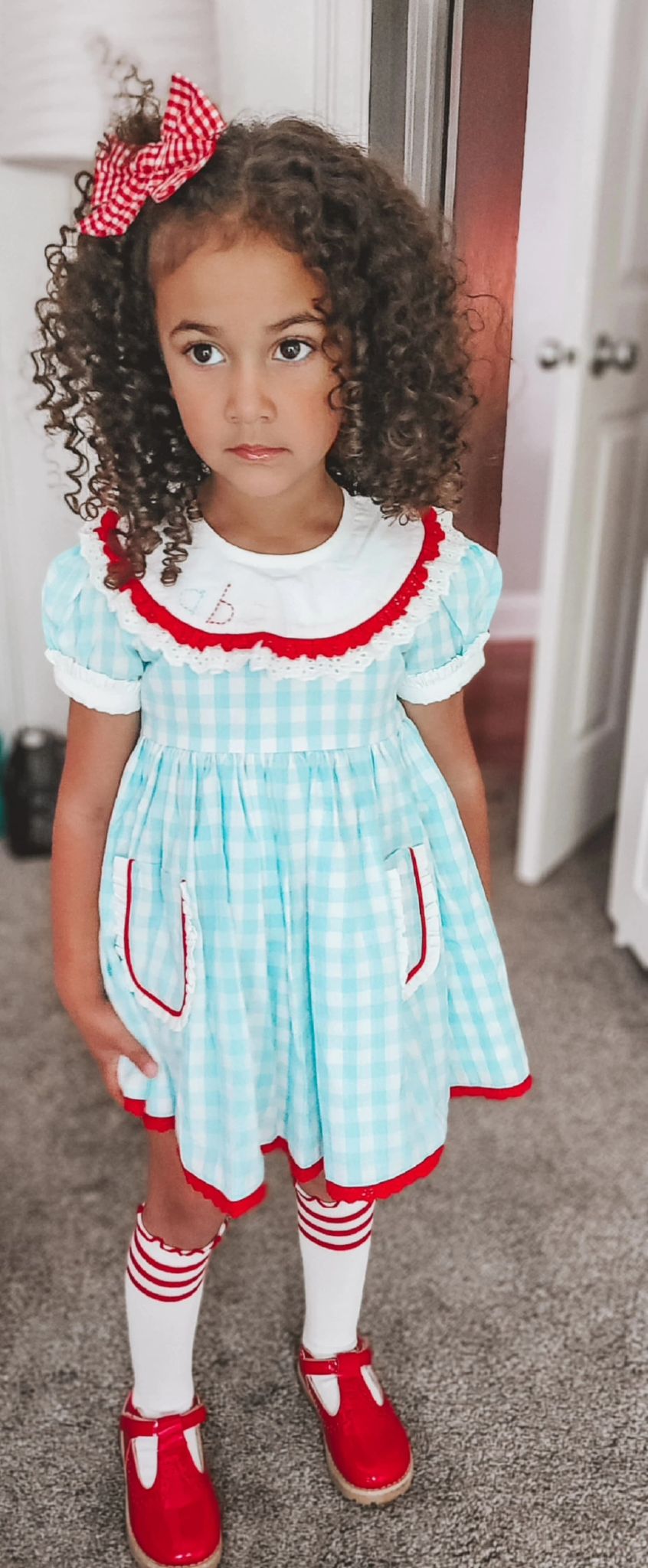 Cora's "ABC" Back to School Dress