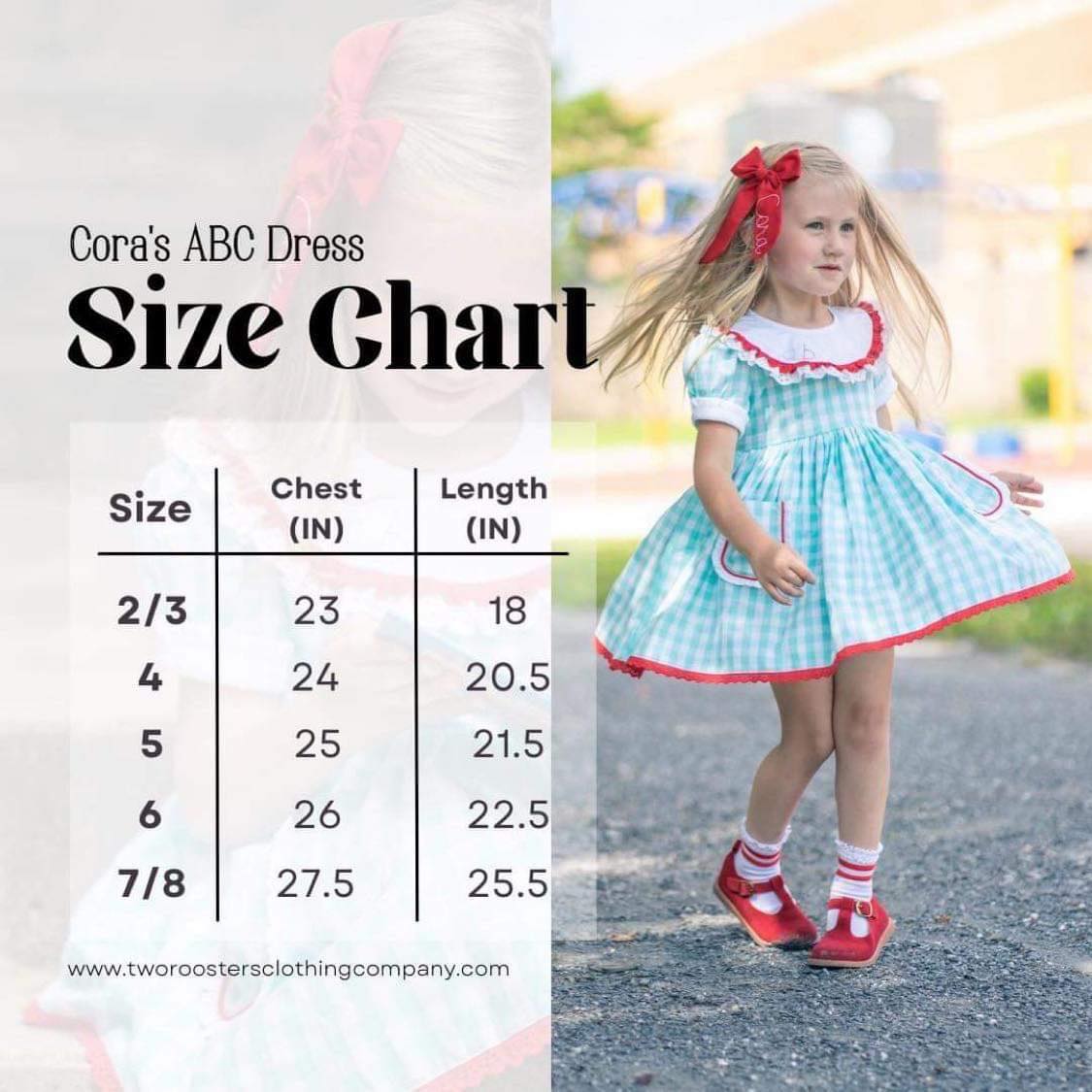 Cora's "ABC" Back to School Dress