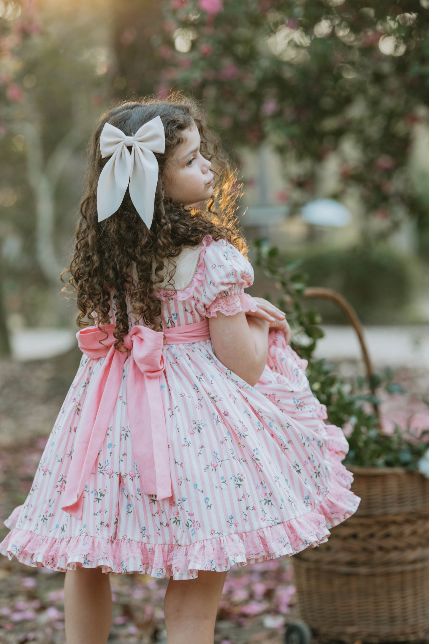 Harlow's Bunny and Blooms Dress