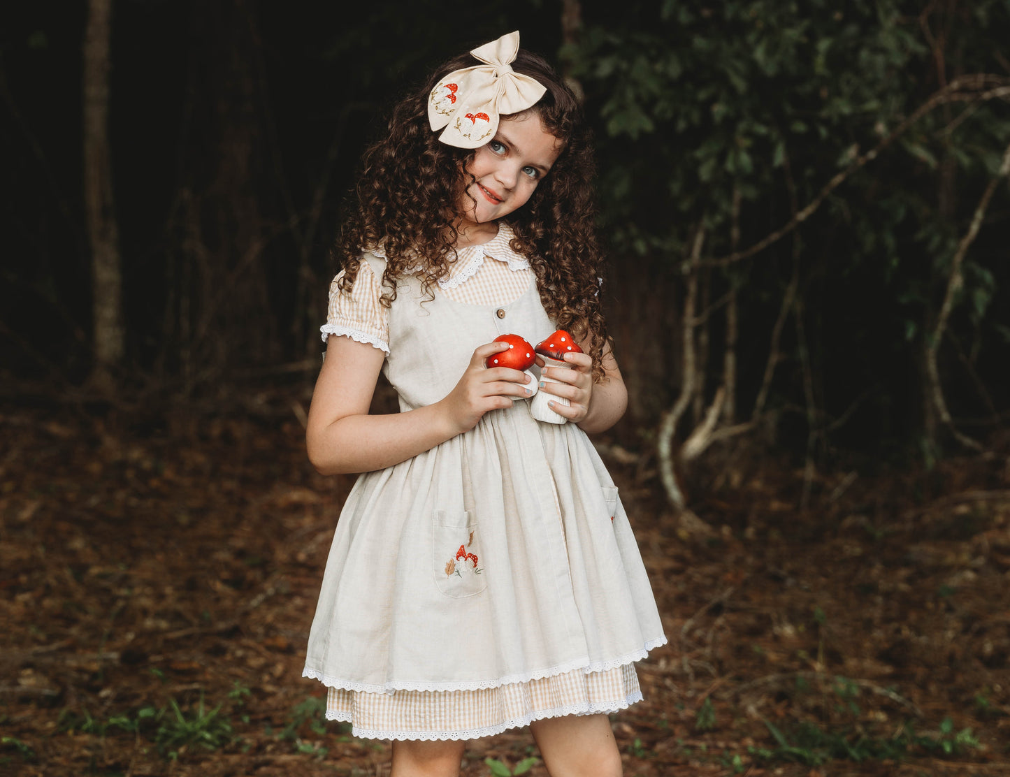 Savannah's Whimsical Woodland Dress