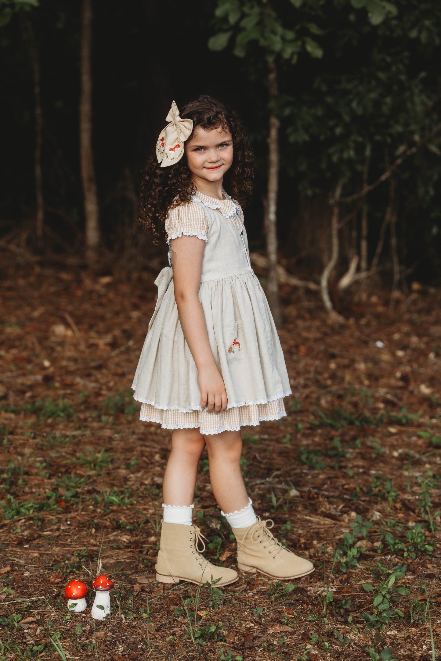 Savannah's Whimsical Woodland Dress