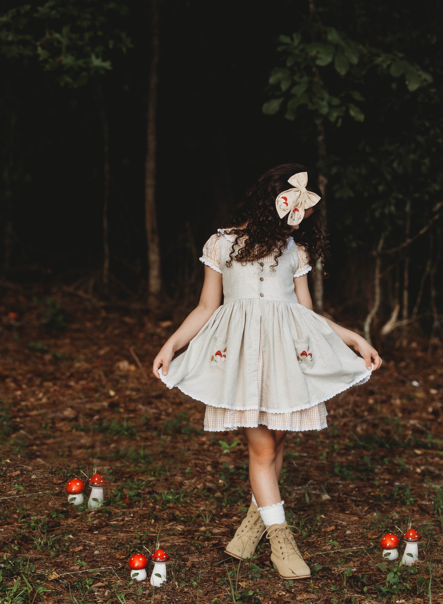 Savannah's Whimsical Woodland Dress