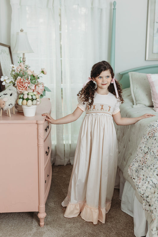 Little Bunny Cottontail Heirloom Vintage Gown