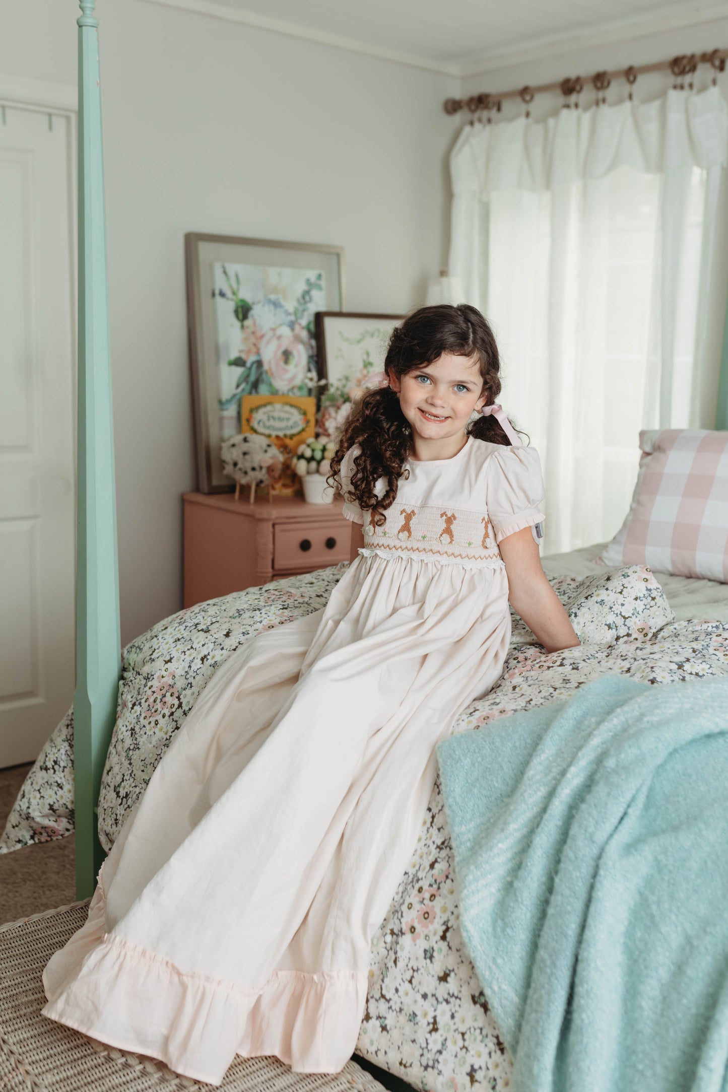 Little Bunny Cottontail Heirloom Vintage Gown