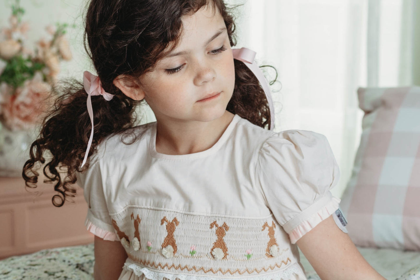 Little Bunny Cottontail Heirloom Vintage Gown