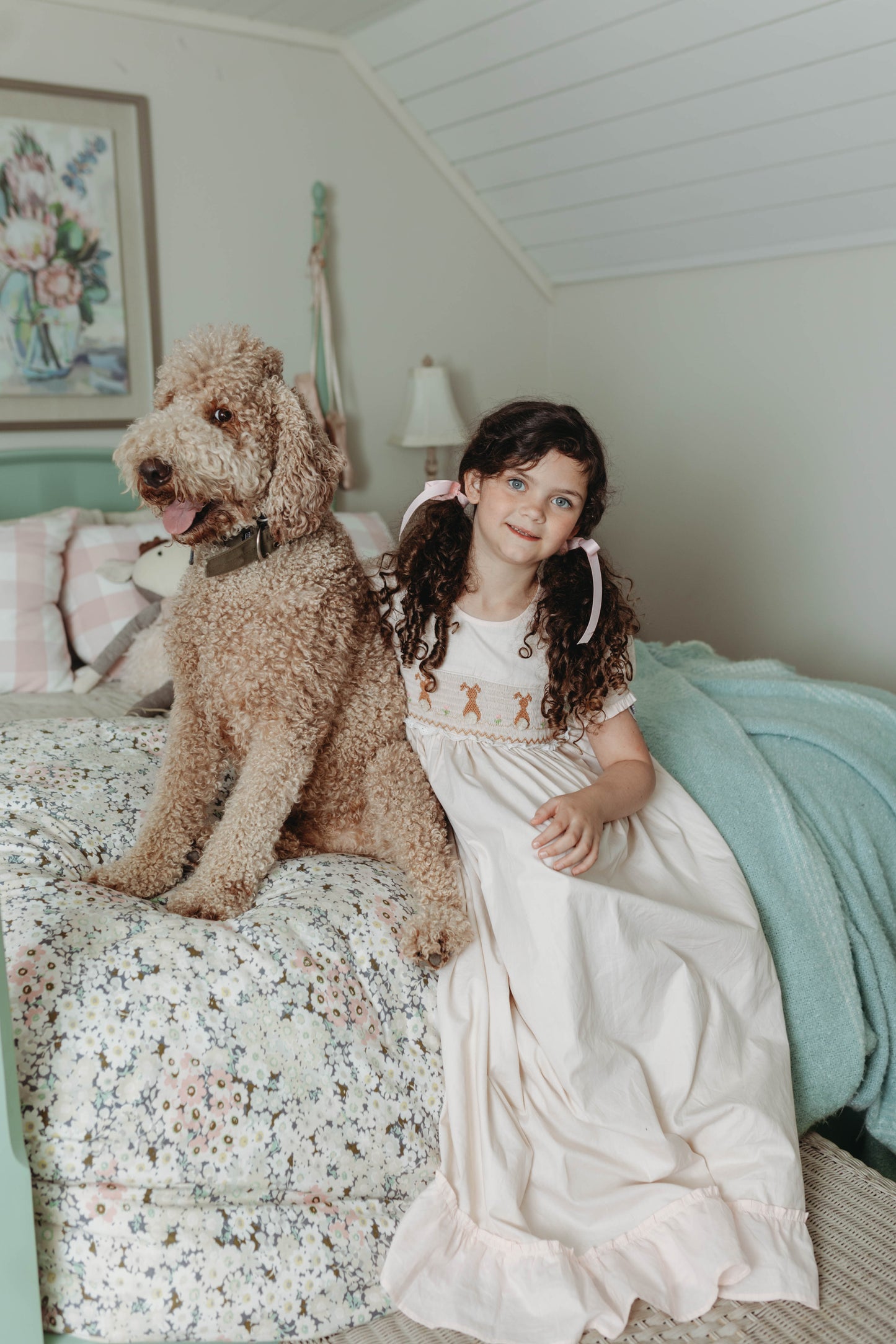 Little Bunny Cottontail Heirloom Vintage Gown