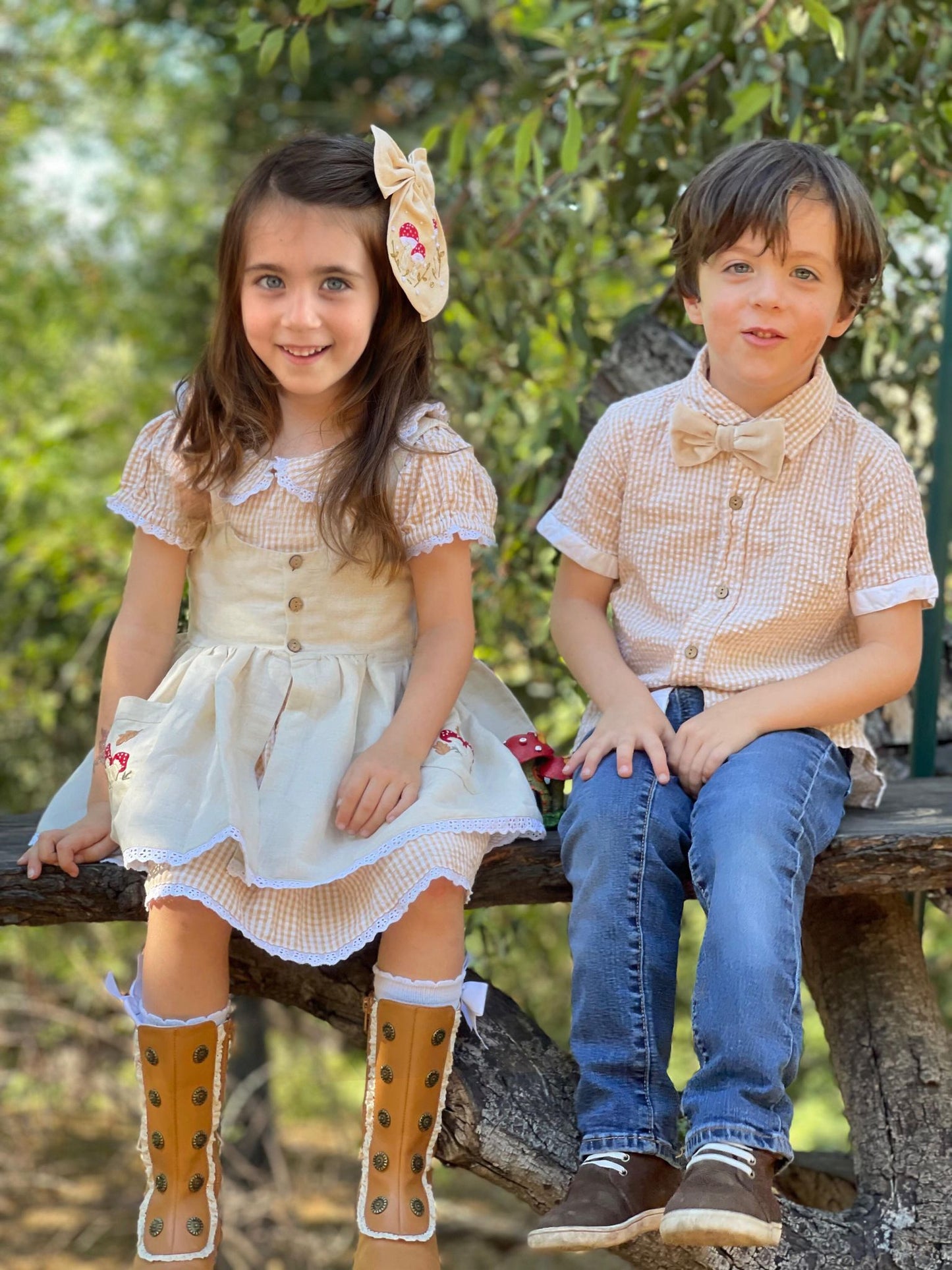 Savannah's Whimsical Woodland Dress