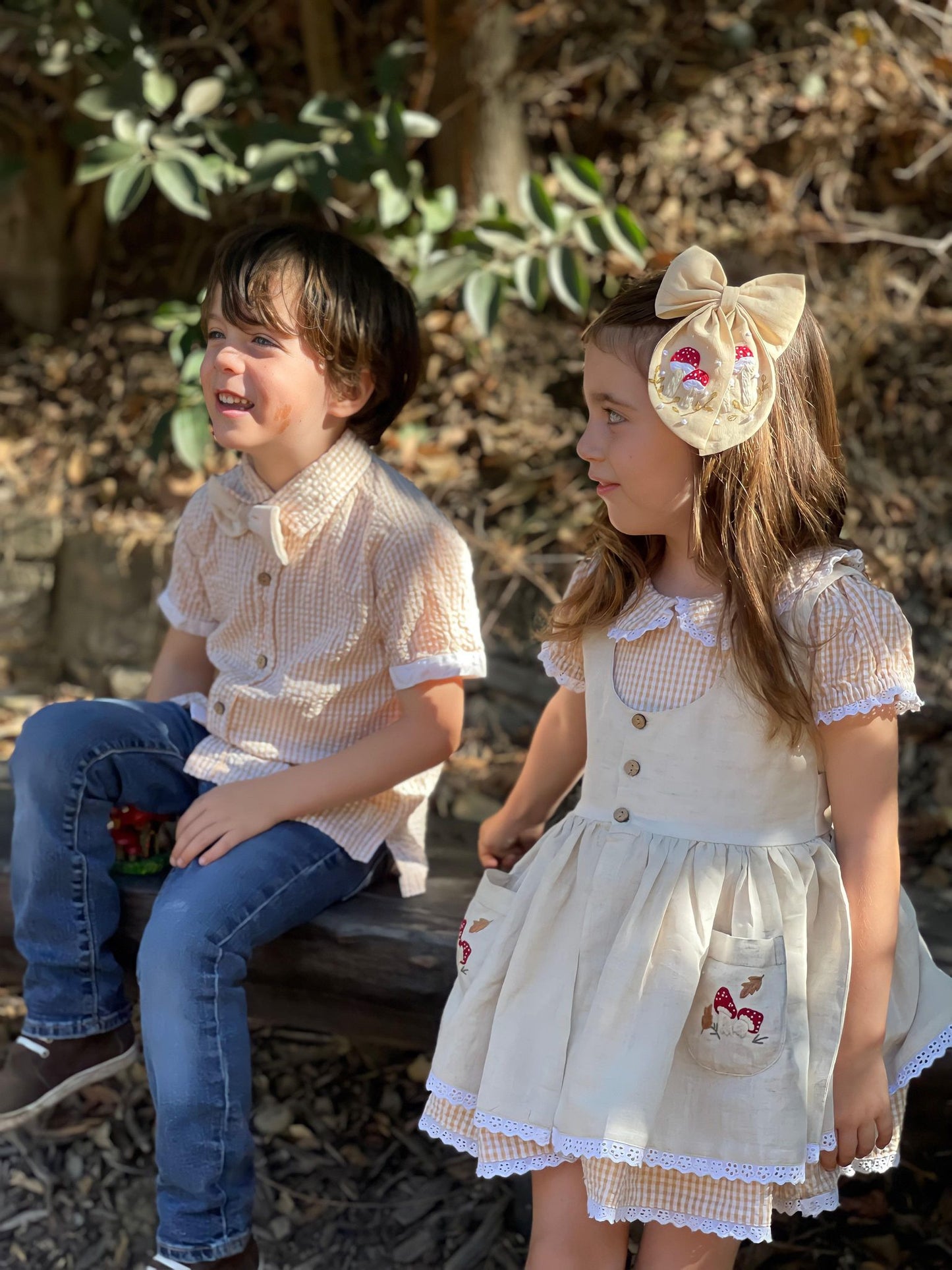 Savannah's Whimsical Woodland Dress