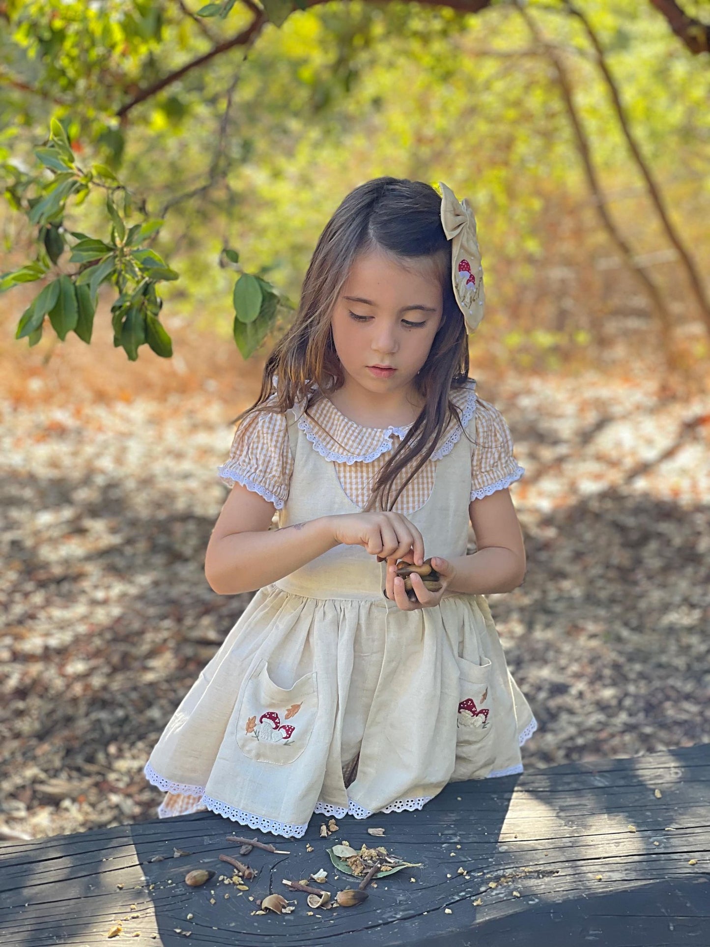 Savannah's Whimsical Woodland Dress