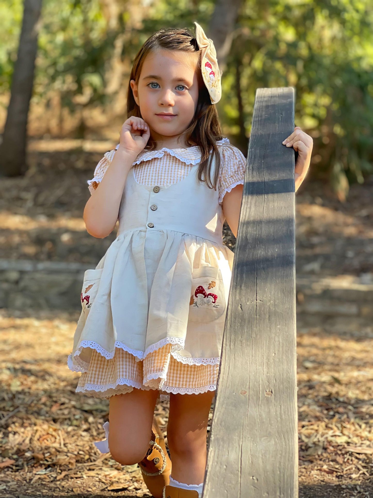 Savannah's Whimsical Woodland Dress