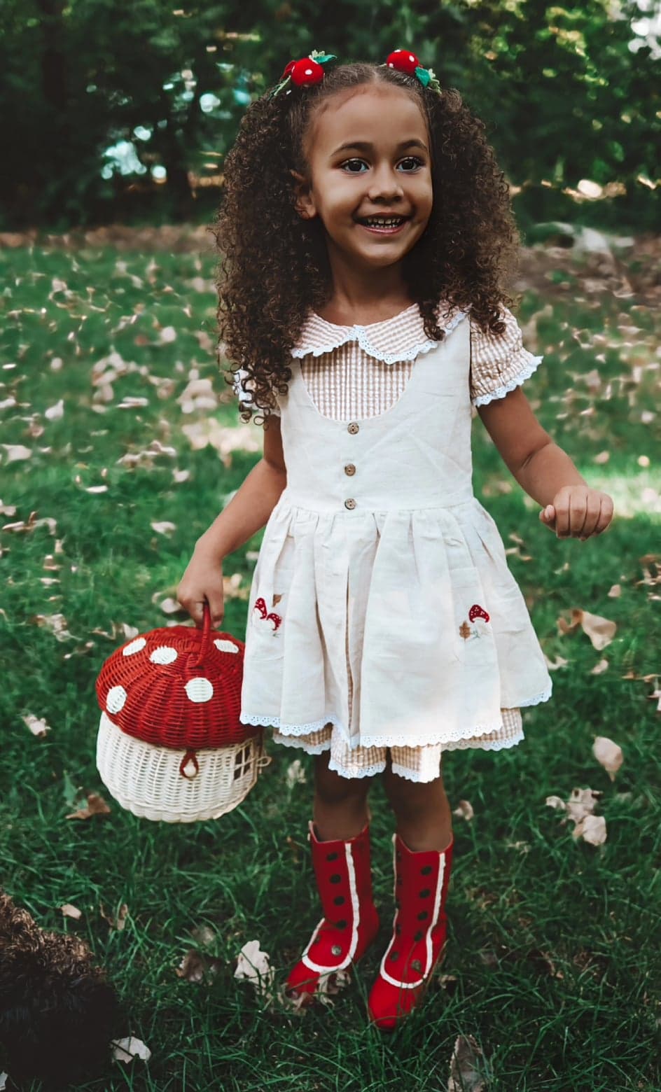 Savannah's Whimsical Woodland Dress