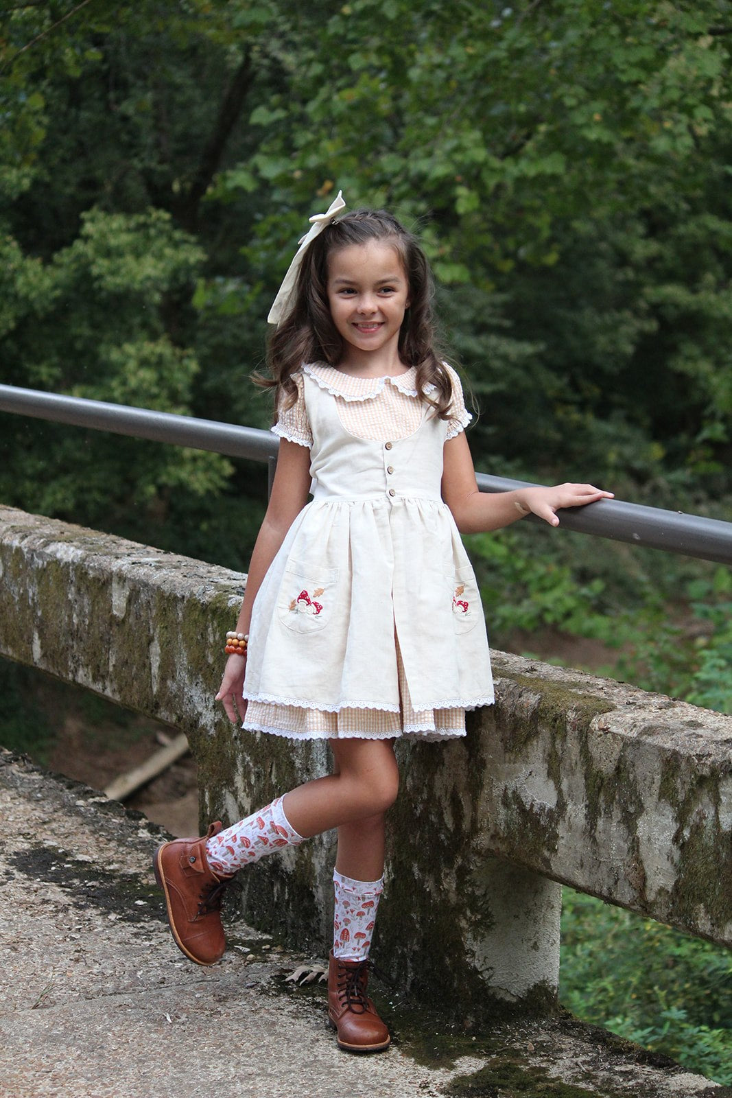 Savannah's Whimsical Woodland Dress