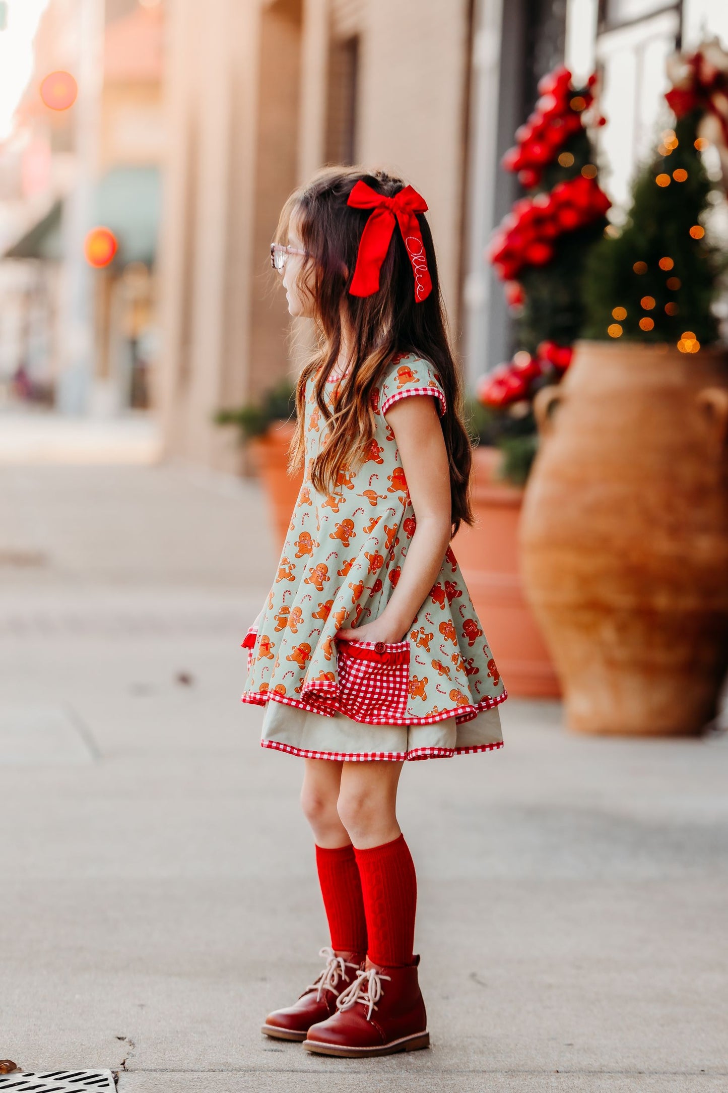 Baking Spirits Bright Gingerbread Knit Dress