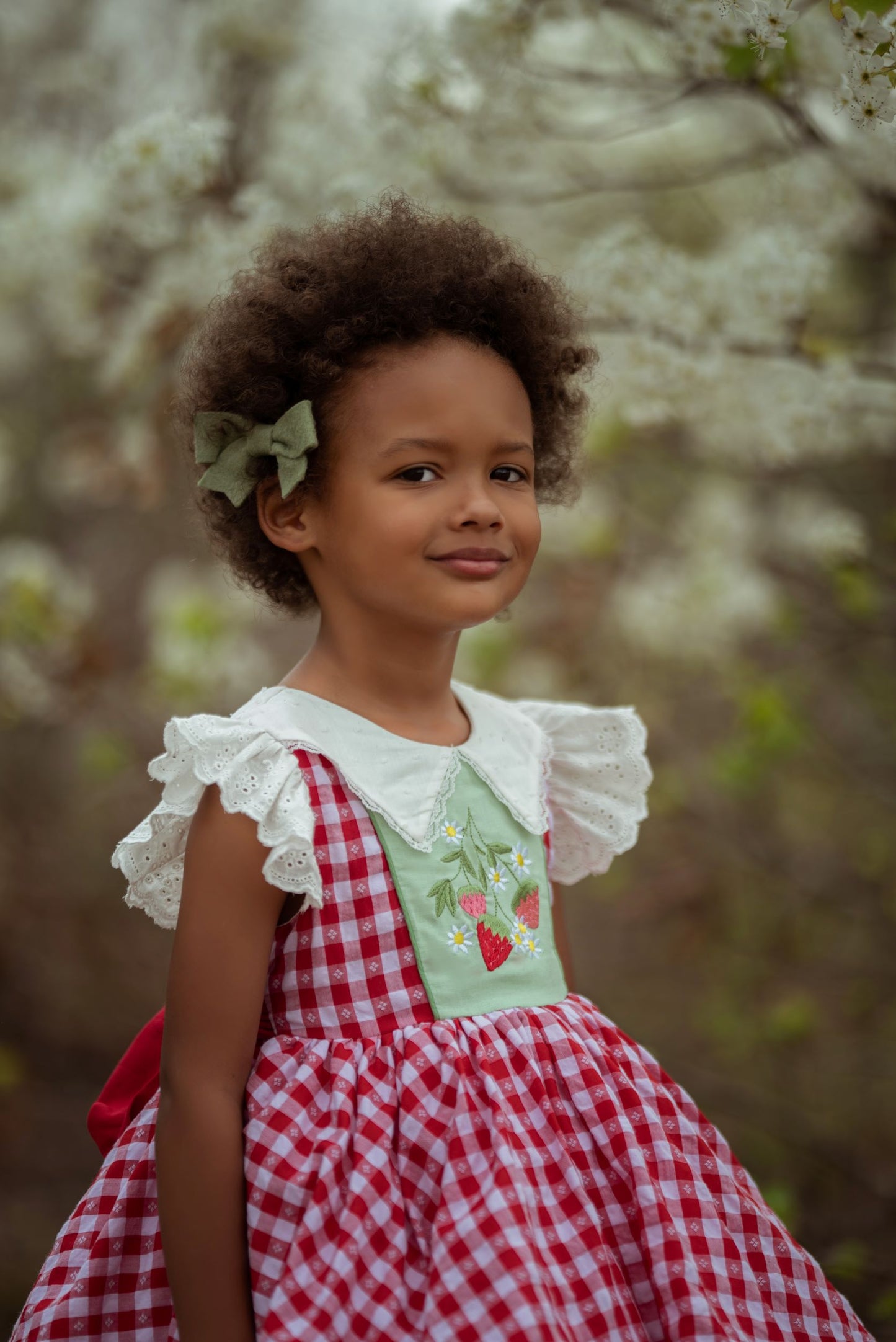 Valentina's Berry Sweet Strawberry Dress