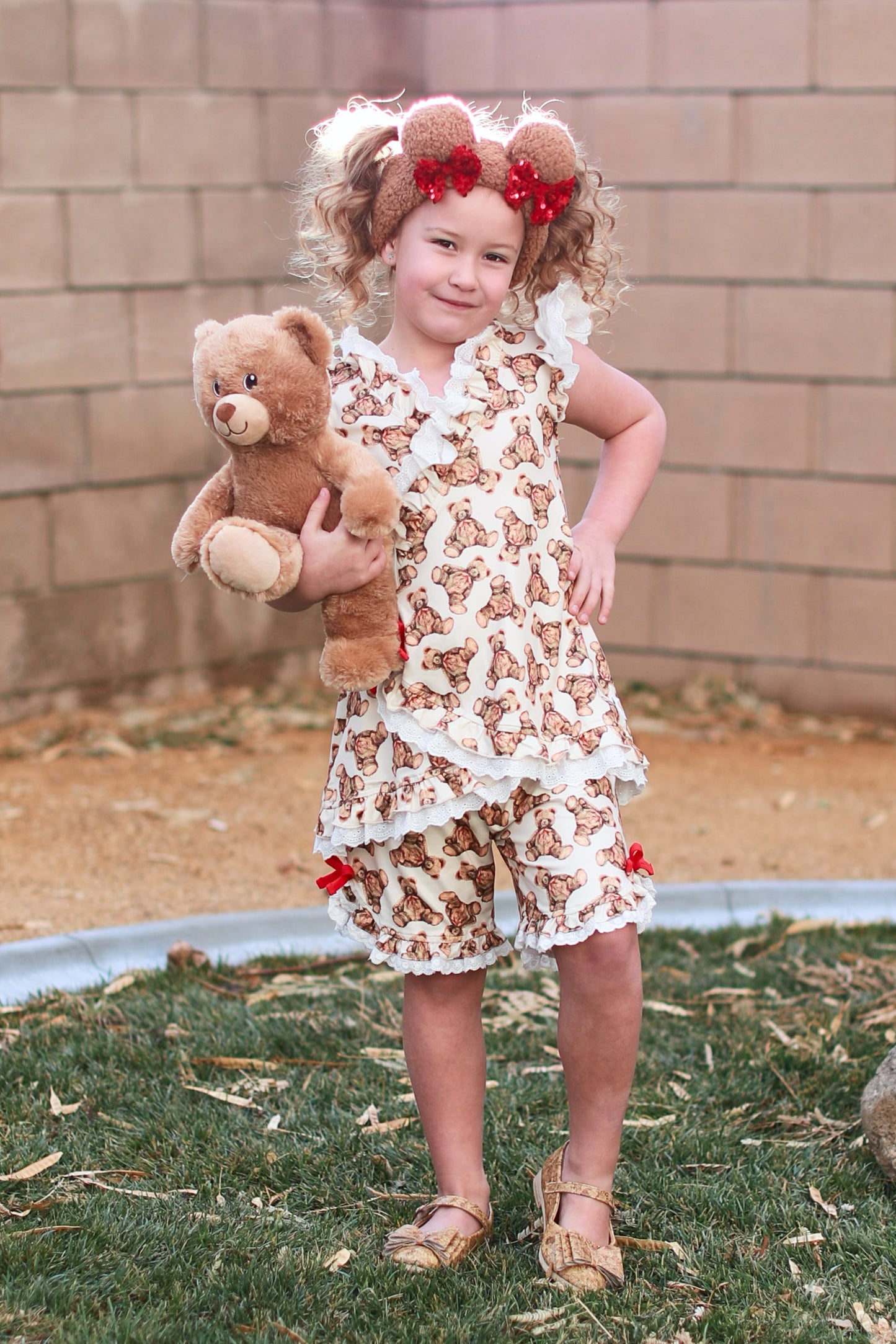 Lilly's Bear'y Cute Lounge set