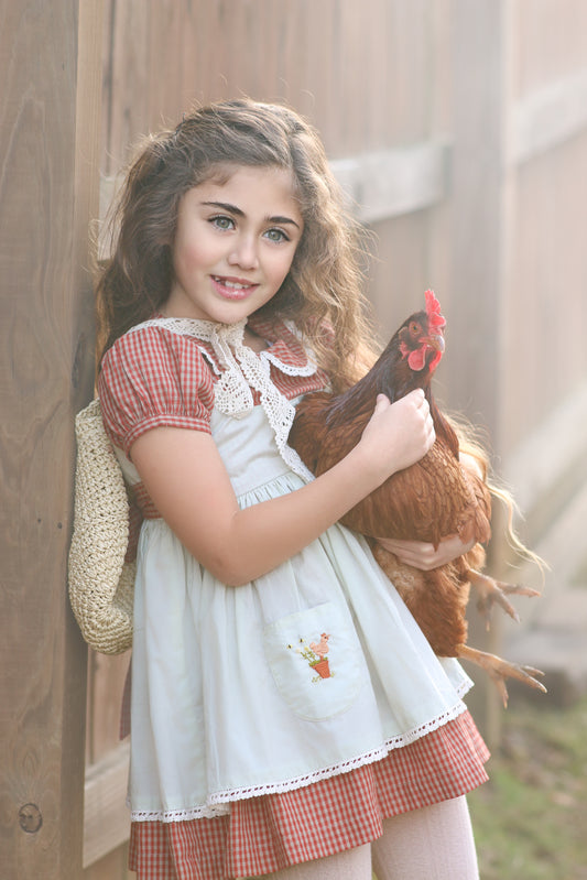 Two Roosters - Bushel and a Peck, Anniversary Dress