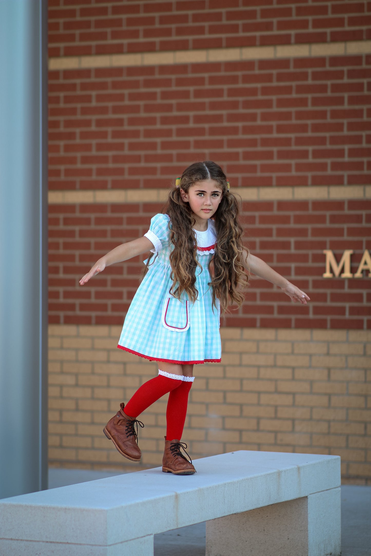 Cora's "ABC" Back to School Dress