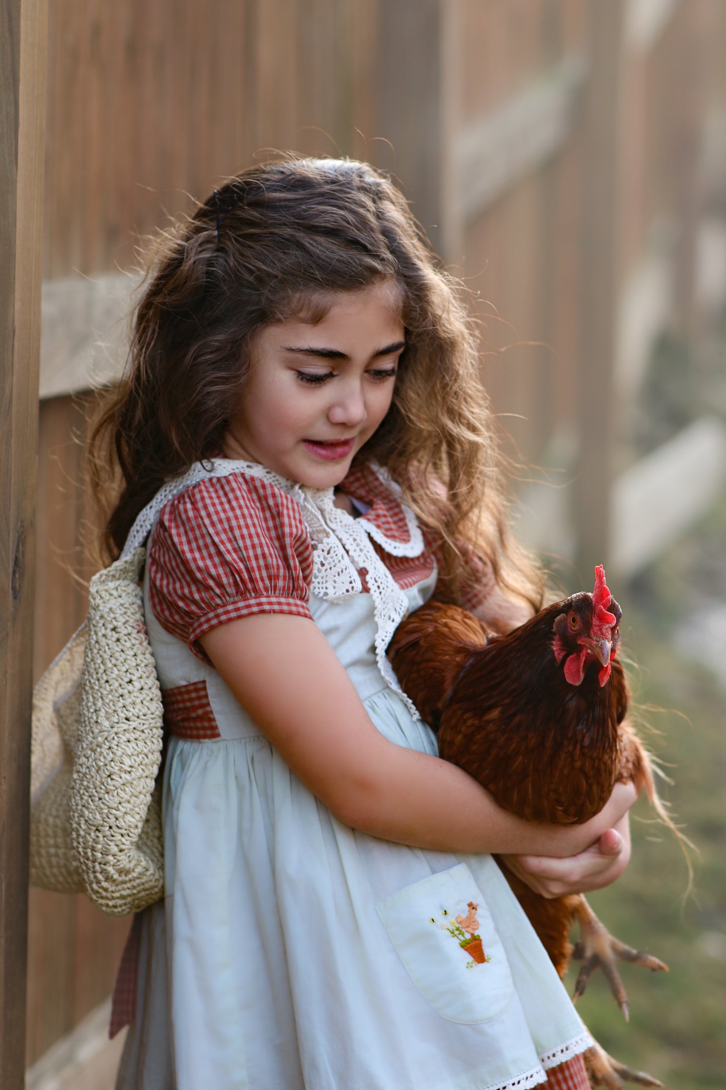 Two Roosters - Bushel and a Peck, Anniversary Dress