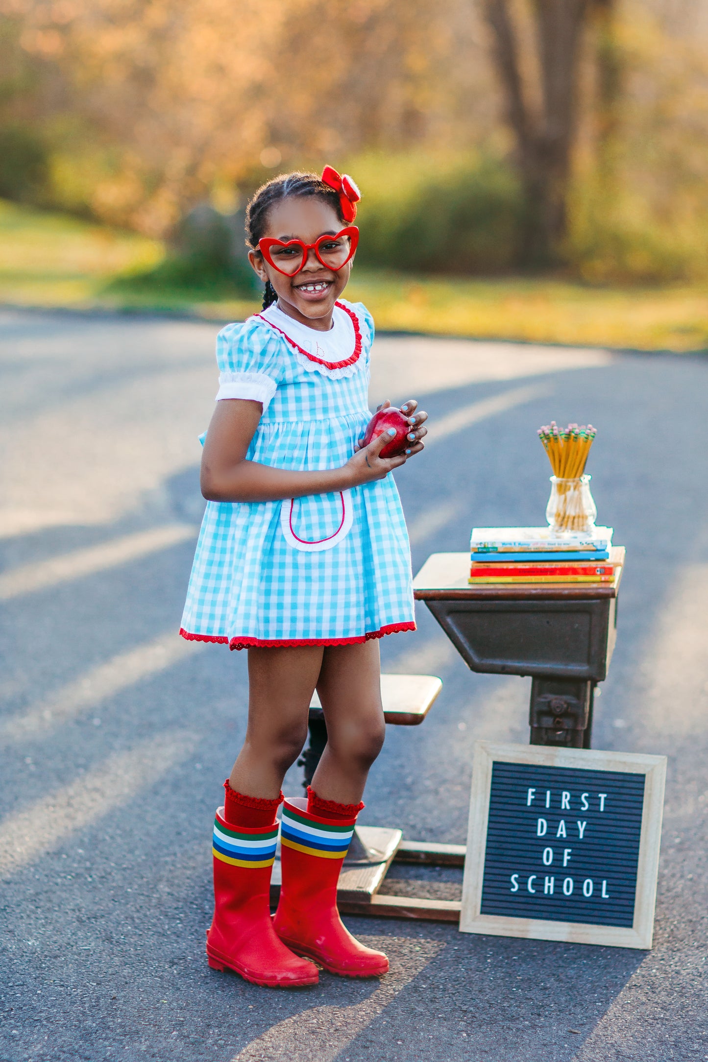 Cora's "ABC" Back to School Dress
