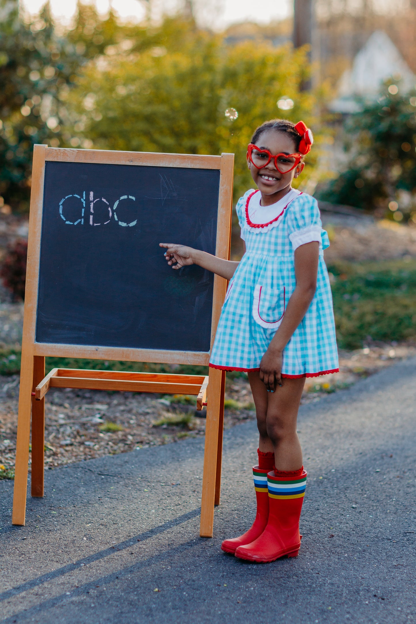 Cora's "ABC" Back to School Dress