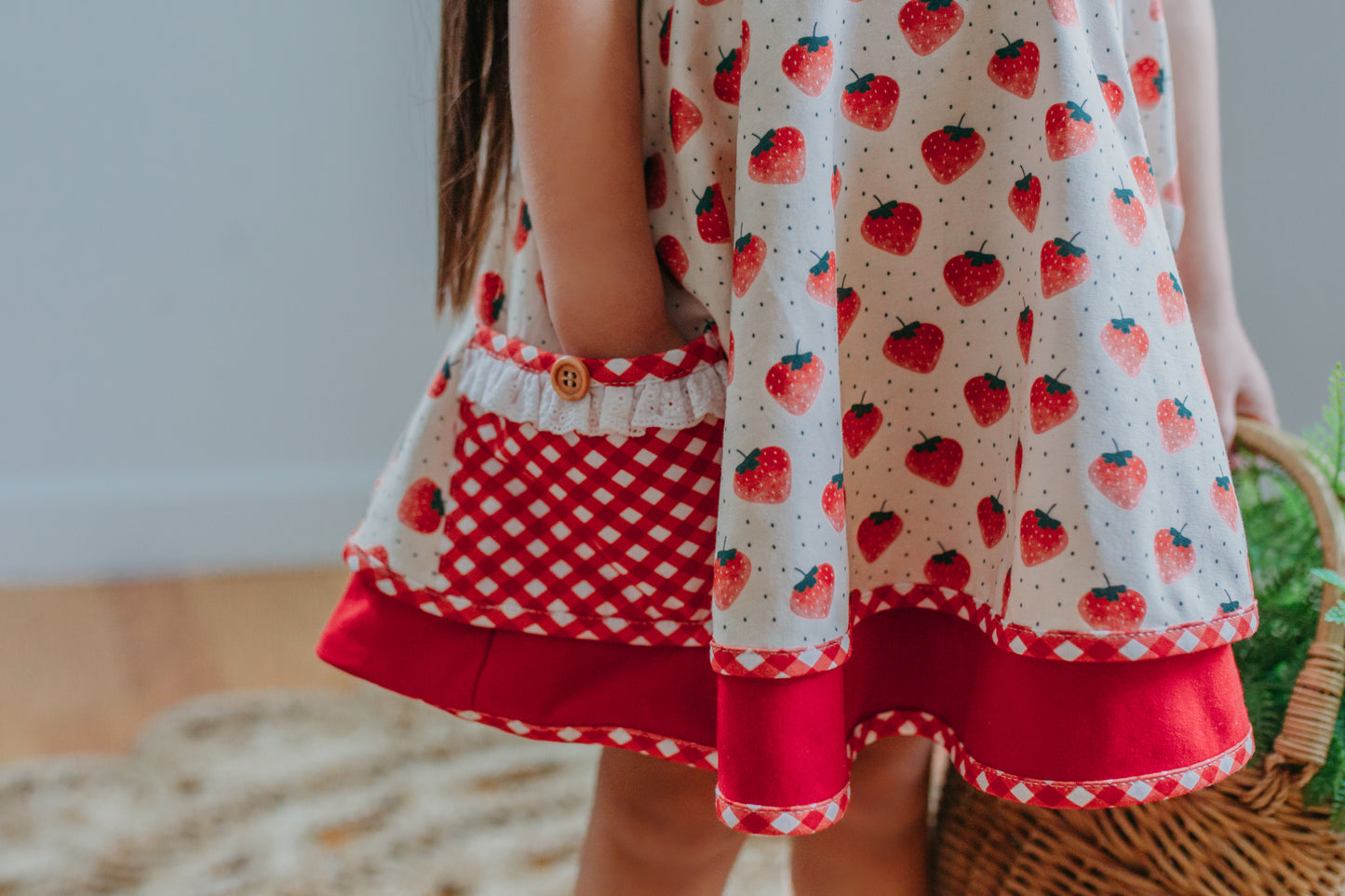 Cathryn's Berry Sweet Cotton Knit Dress