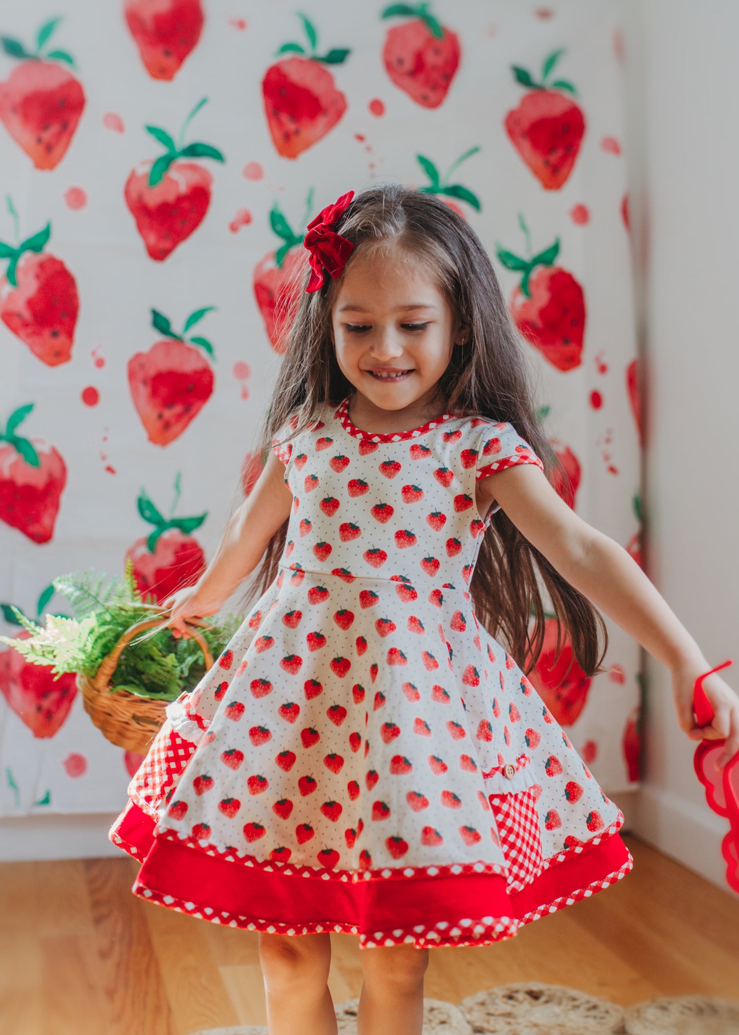 Cathryn's Berry Sweet Cotton Knit Dress
