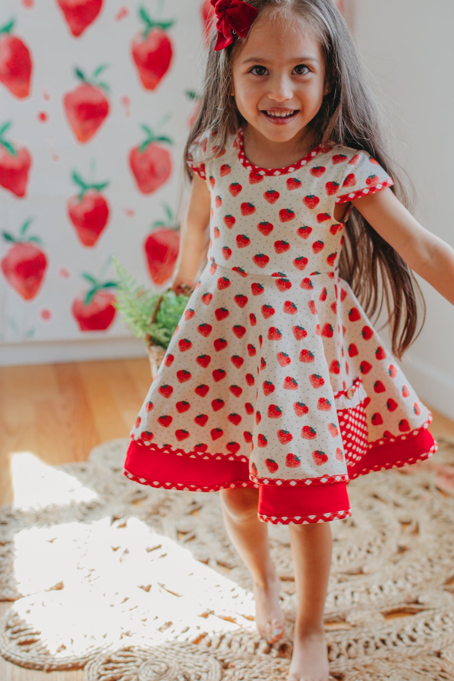 Cathryn's Berry Sweet Cotton Knit Dress