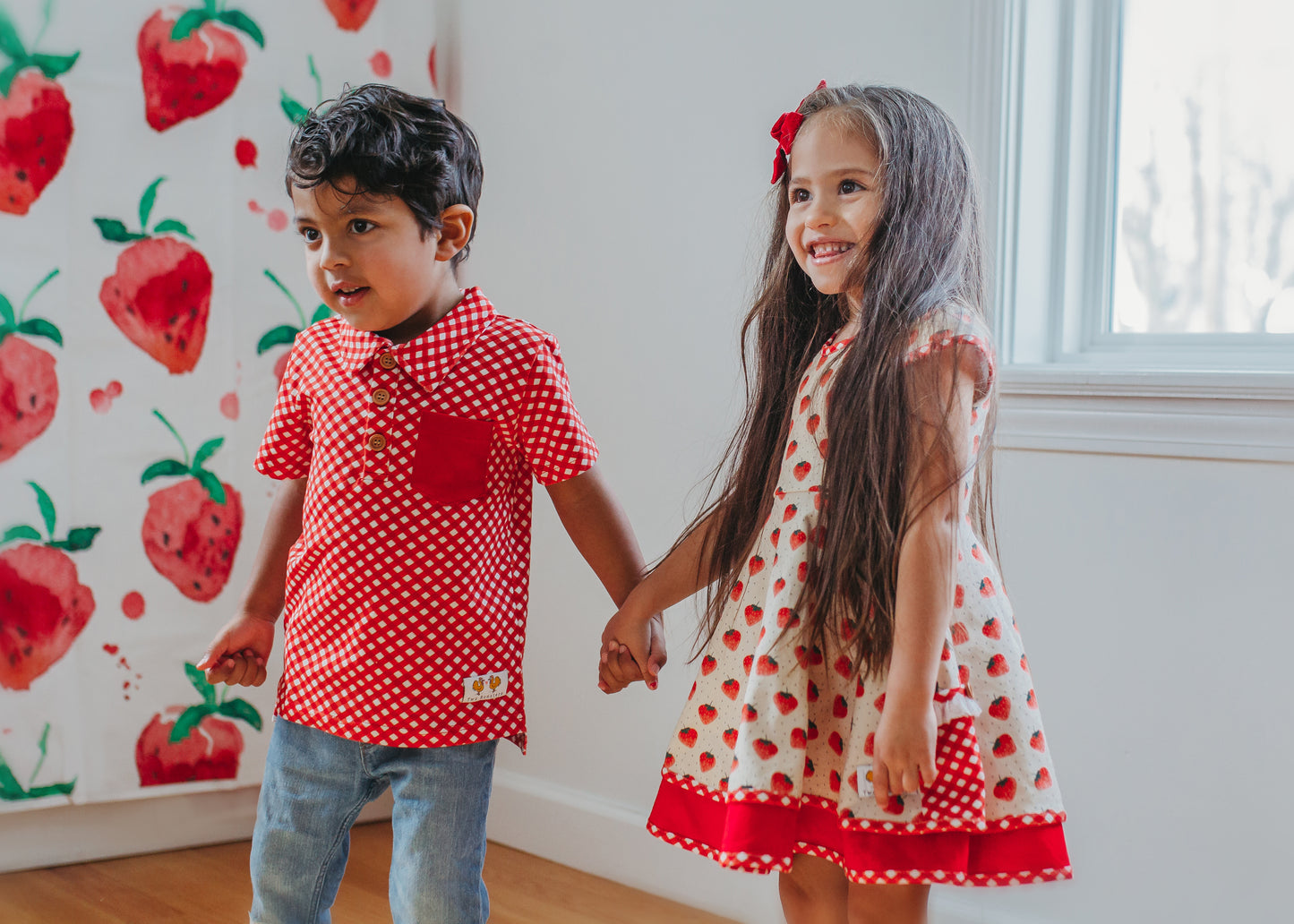 Cathryn's Berry Sweet Cotton Knit Dress