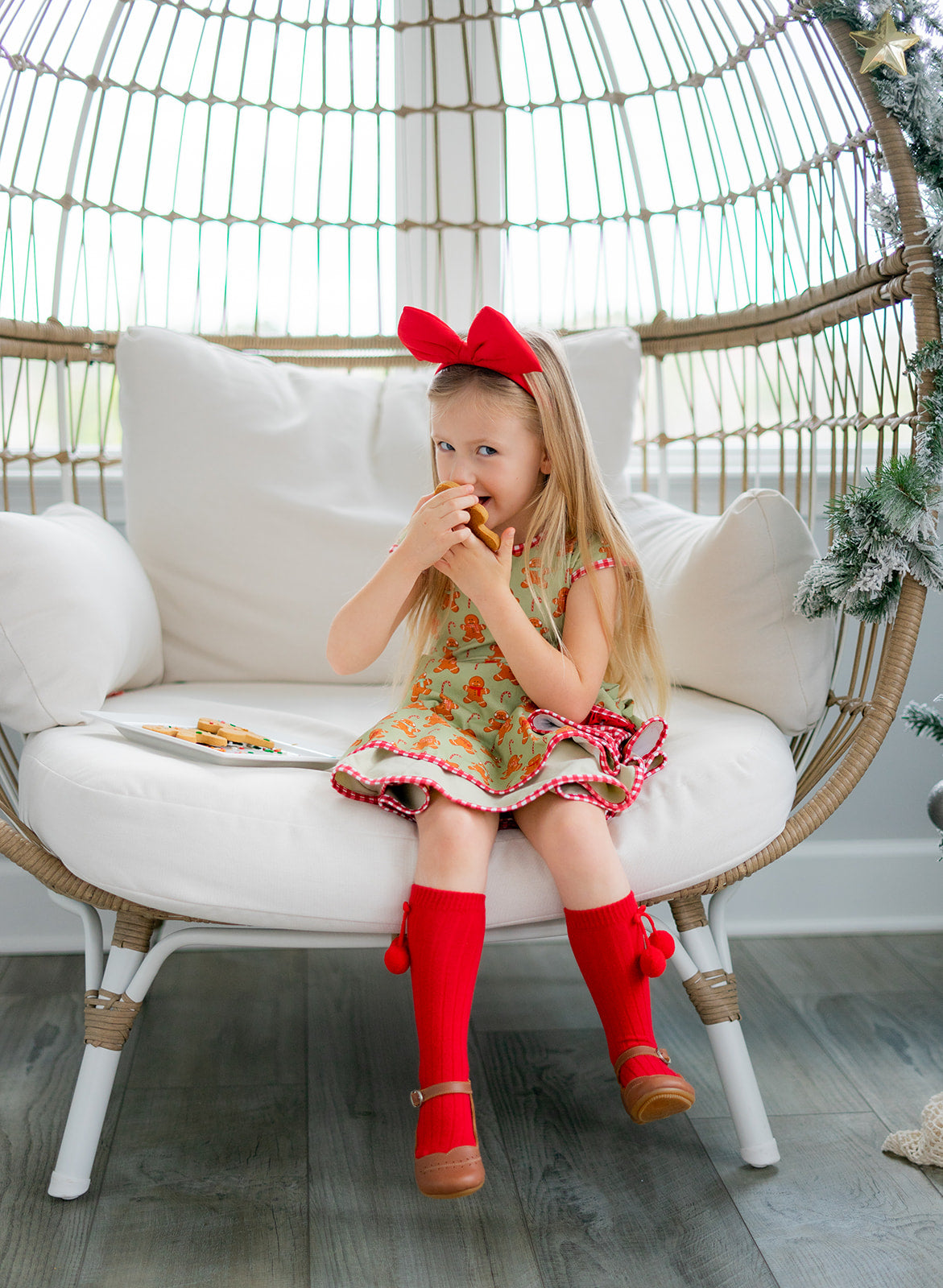 Baking Spirits Bright Gingerbread Knit Dress