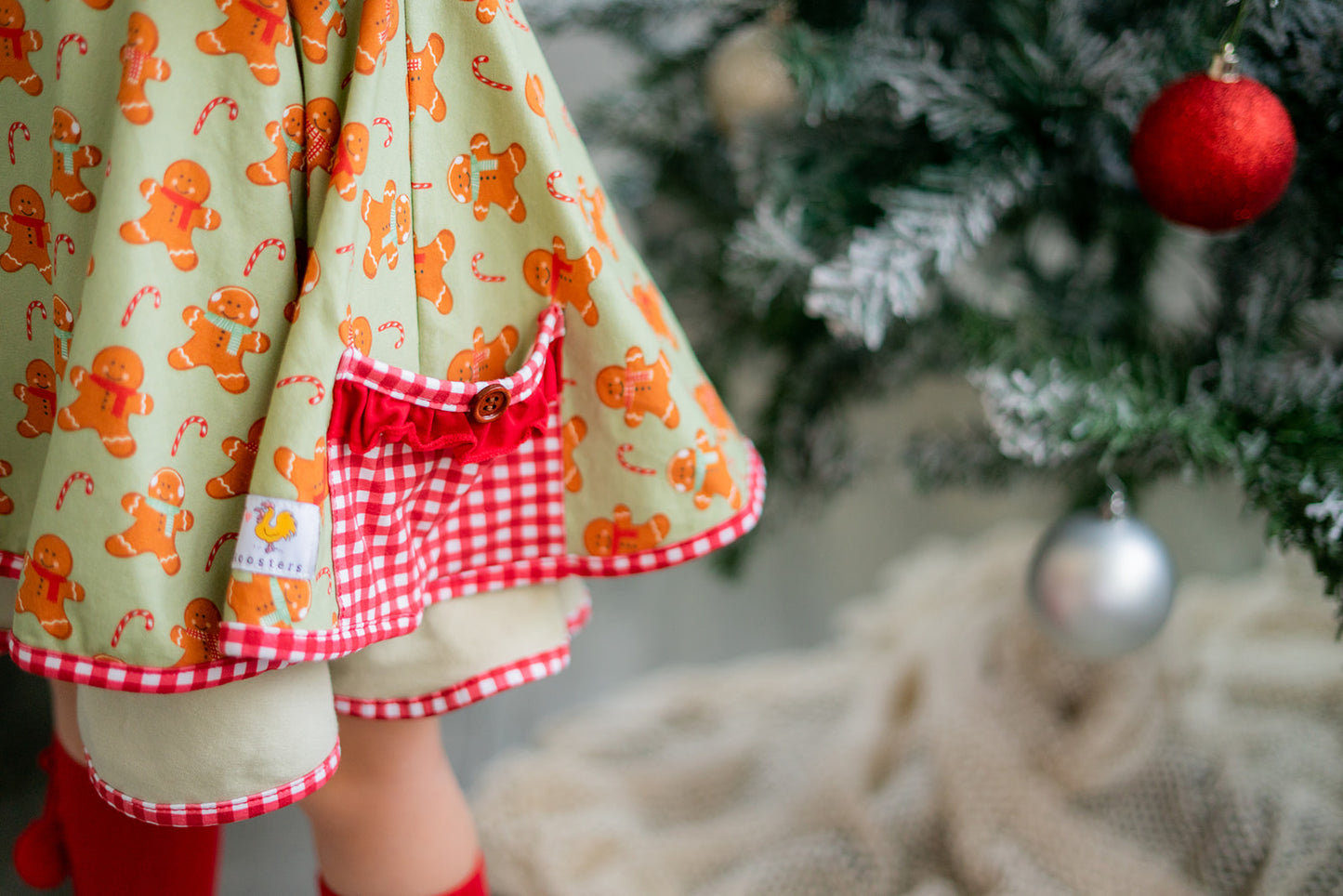 Baking Spirits Bright Gingerbread Knit Dress