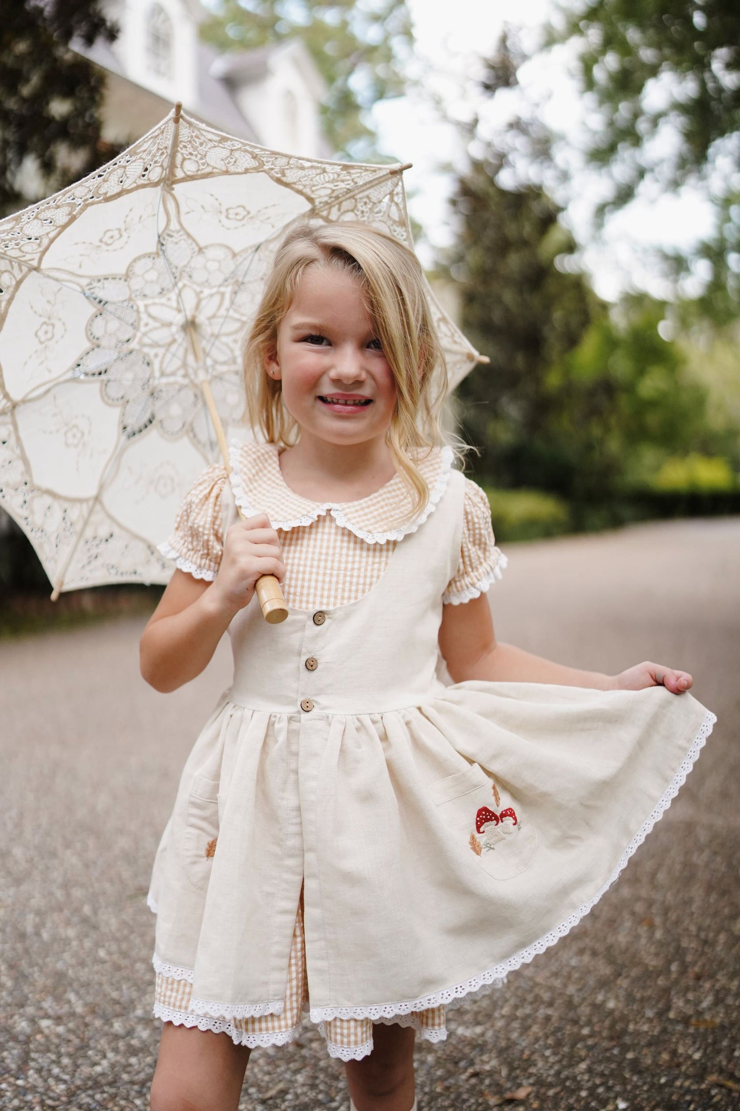 Savannah's Whimsical Woodland Dress