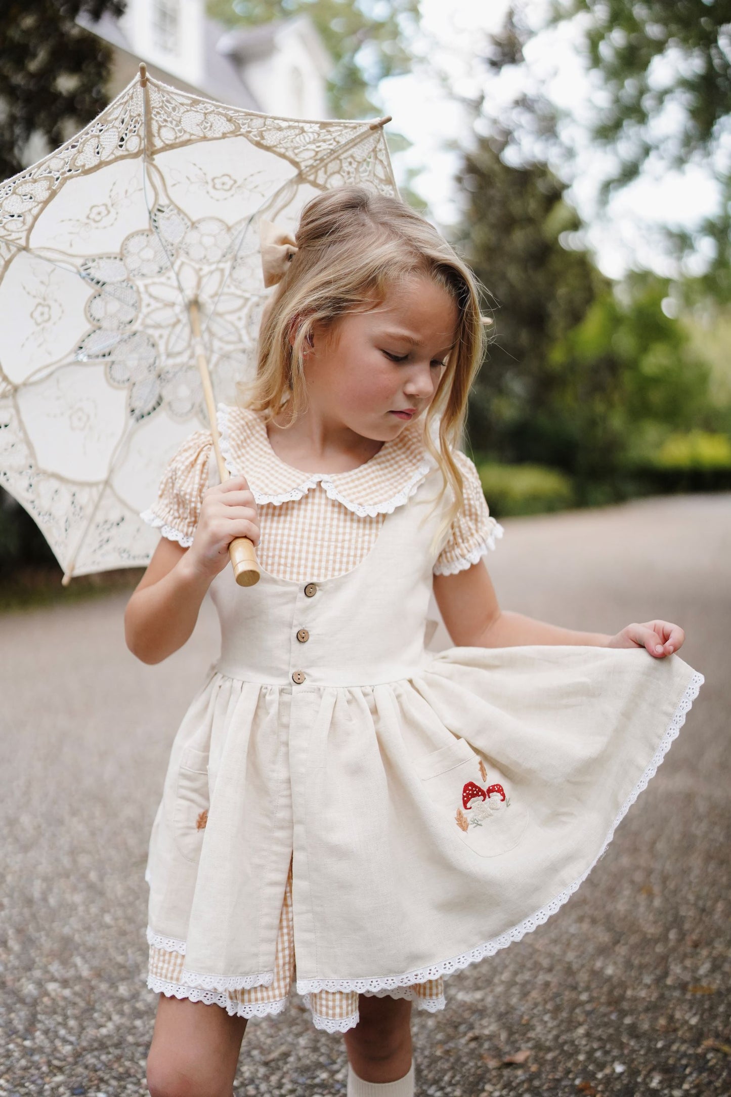 Savannah's Whimsical Woodland Dress