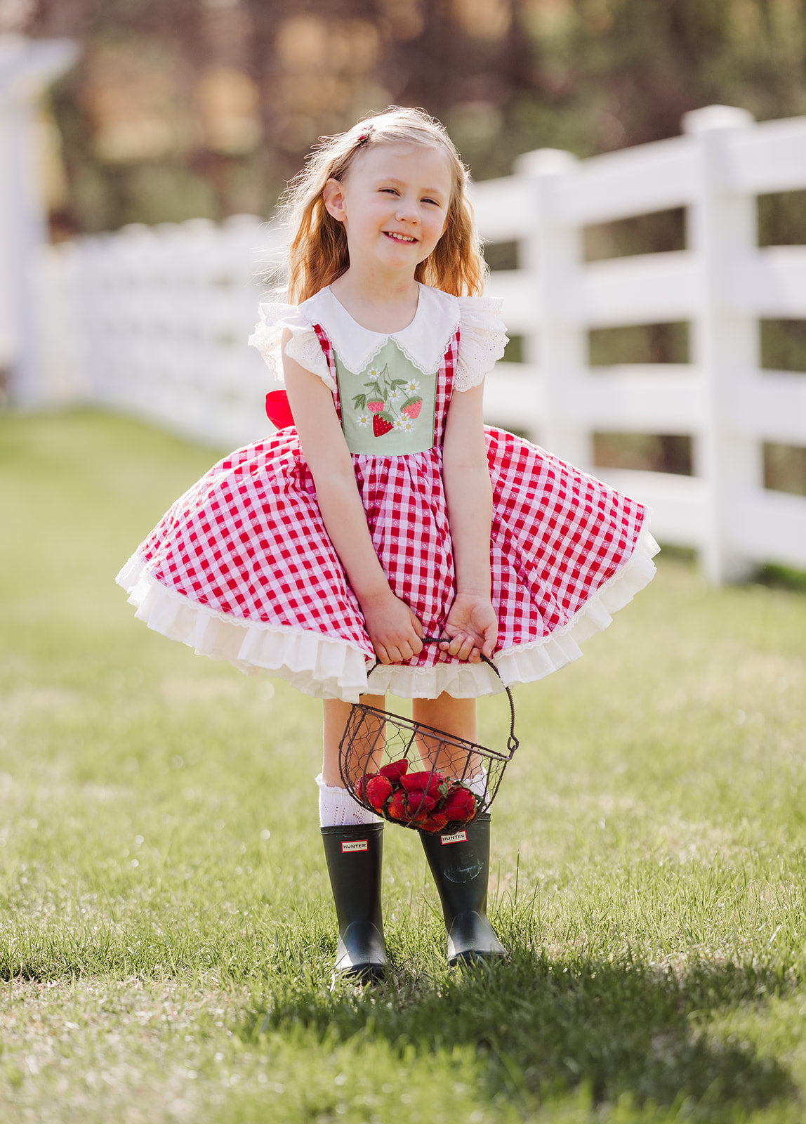 Valentina's Berry Sweet Strawberry Dress