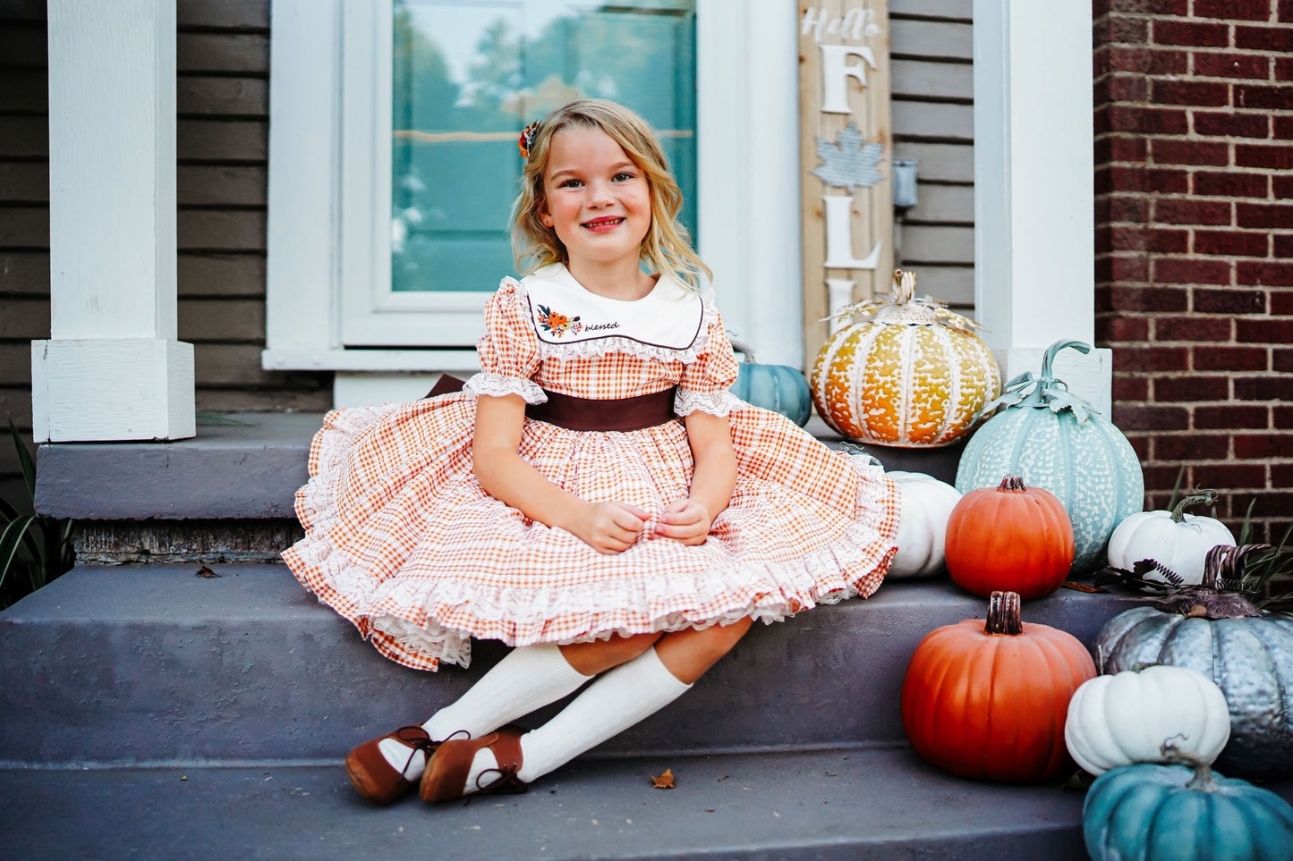 "Home For The Holidays" Thanksgiving Dress