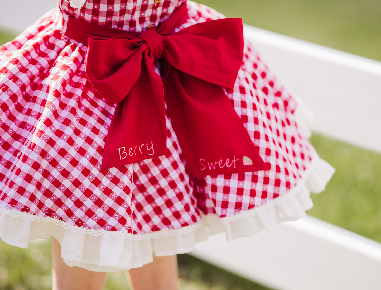 Valentina's Berry Sweet Strawberry Dress