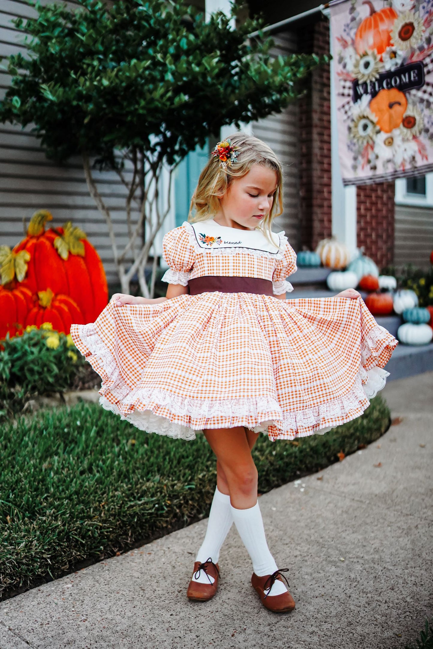 "Home For The Holidays" Thanksgiving Dress