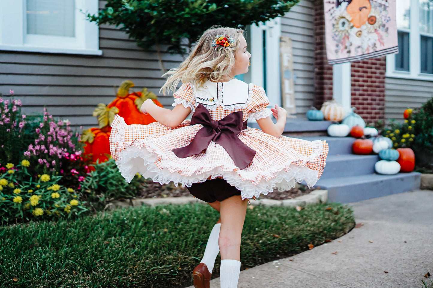 "Home For The Holidays" Thanksgiving Dress