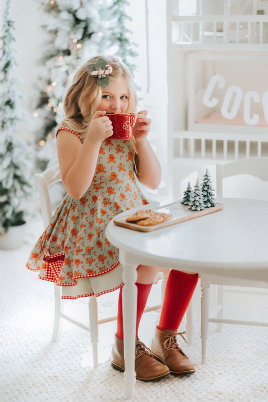 Baking Spirits Bright Gingerbread Knit Dress