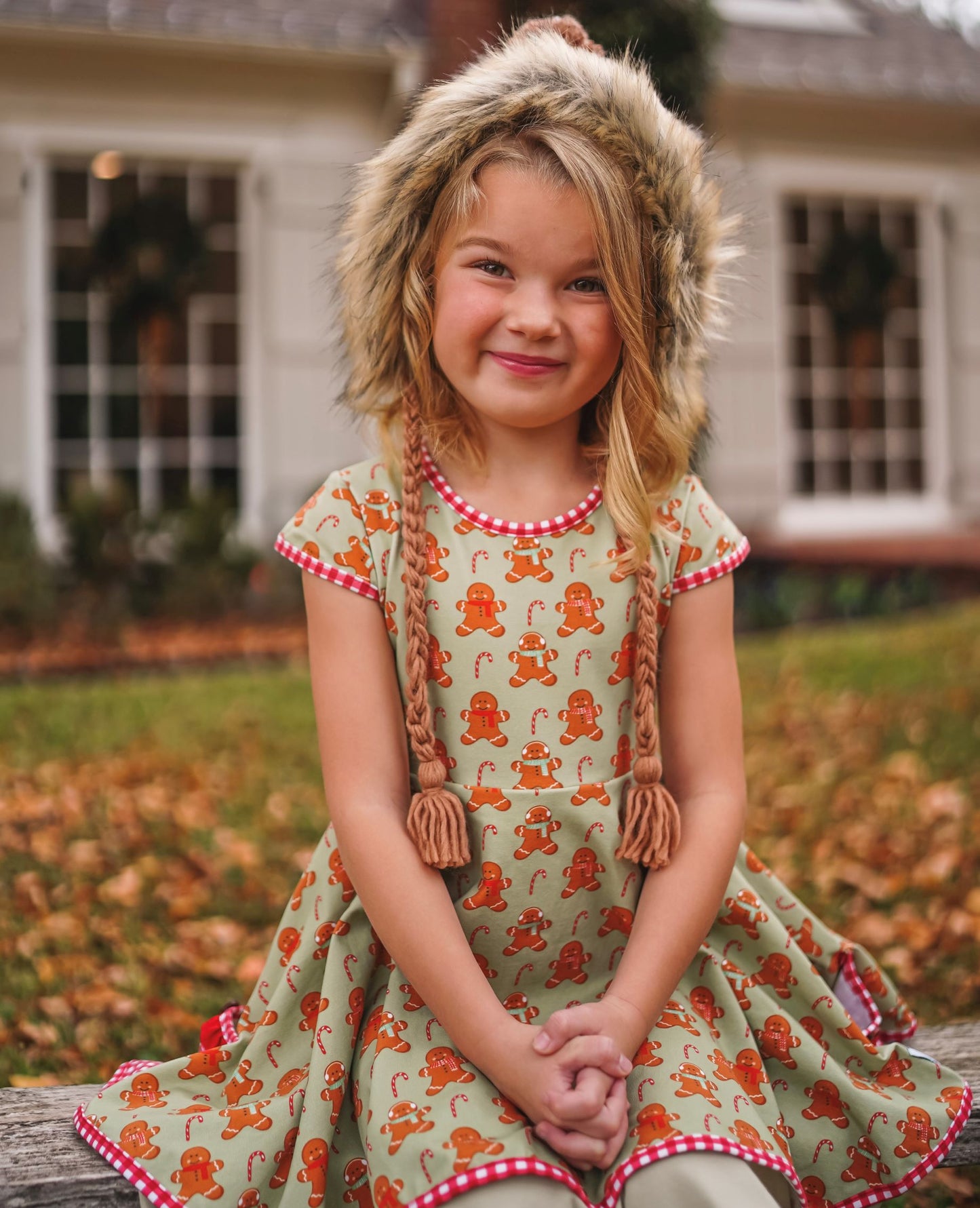 Baking Spirits Bright Gingerbread Knit Dress