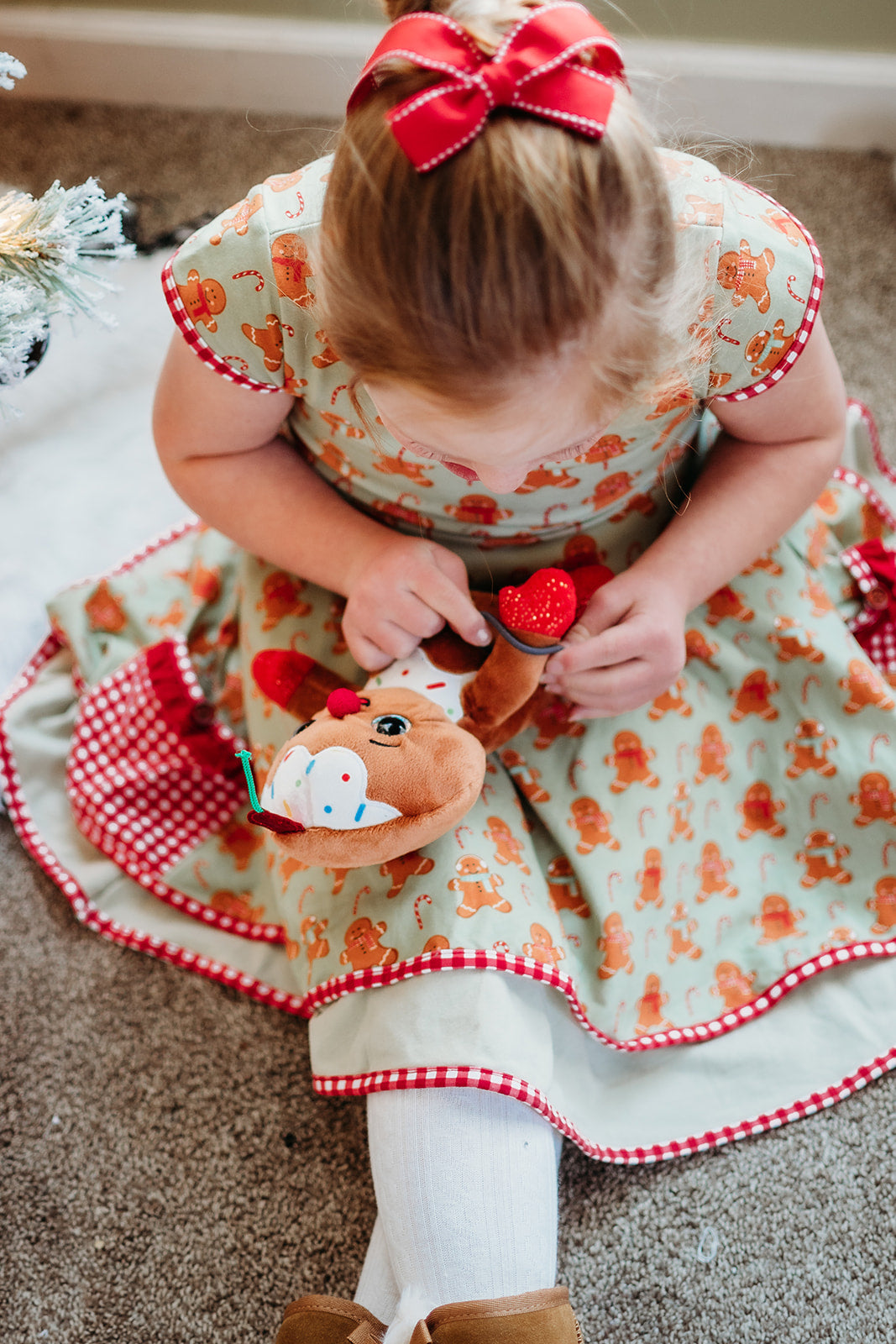 Baking Spirits Bright Gingerbread Knit Dress